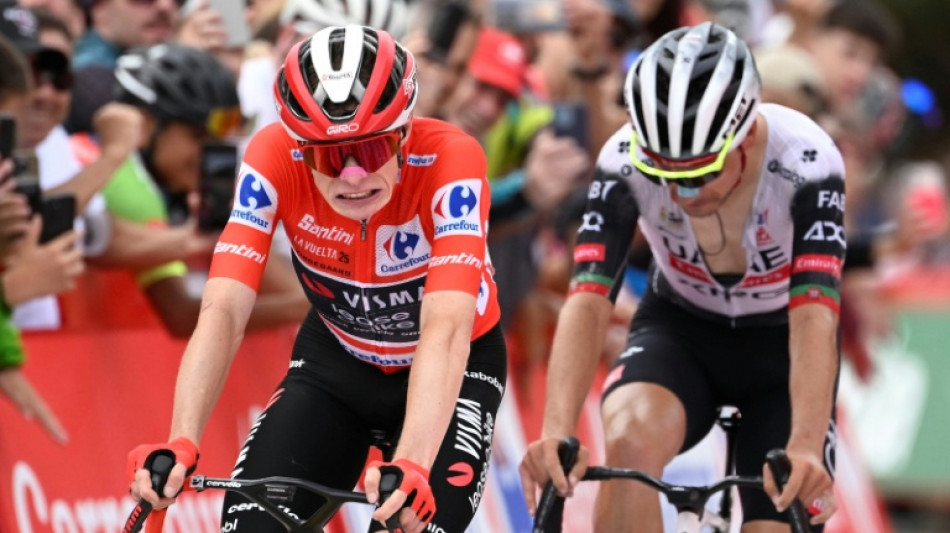 Protestas propalestinas eclipsan el duelo entre Vingegaard y Almeida en la Vuelta