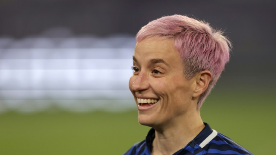 Foot: le N.15 de Megan Rapinoe retir&eacute; par l'OL Reign de Seattle