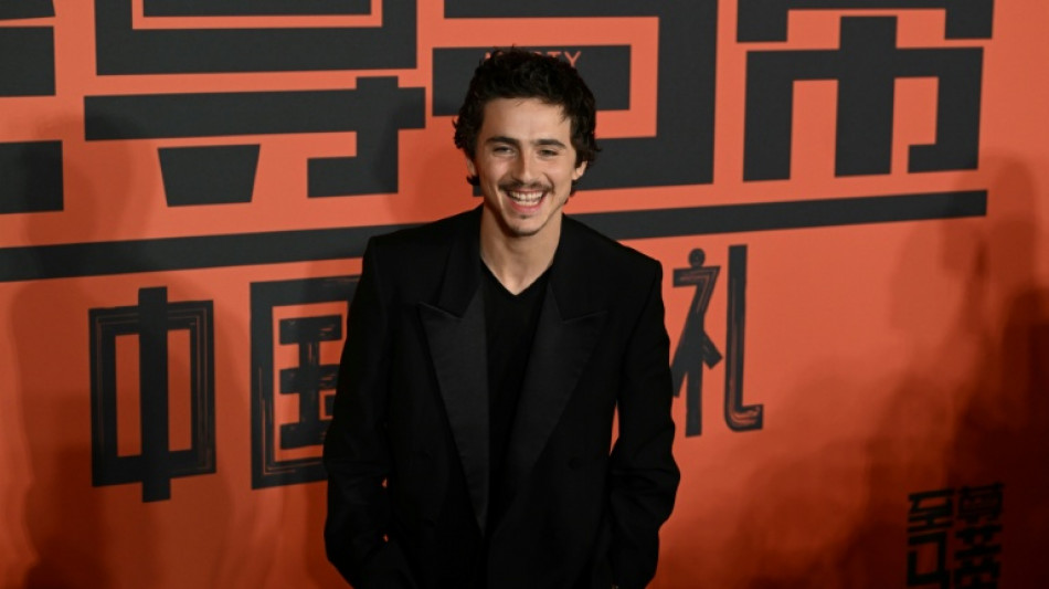Oscar nominee Chalamet woos Chinese fans days before Best Actor bid