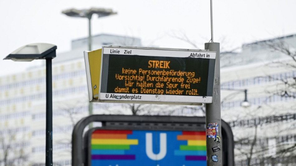 Germany hit by nationwide public transport strike