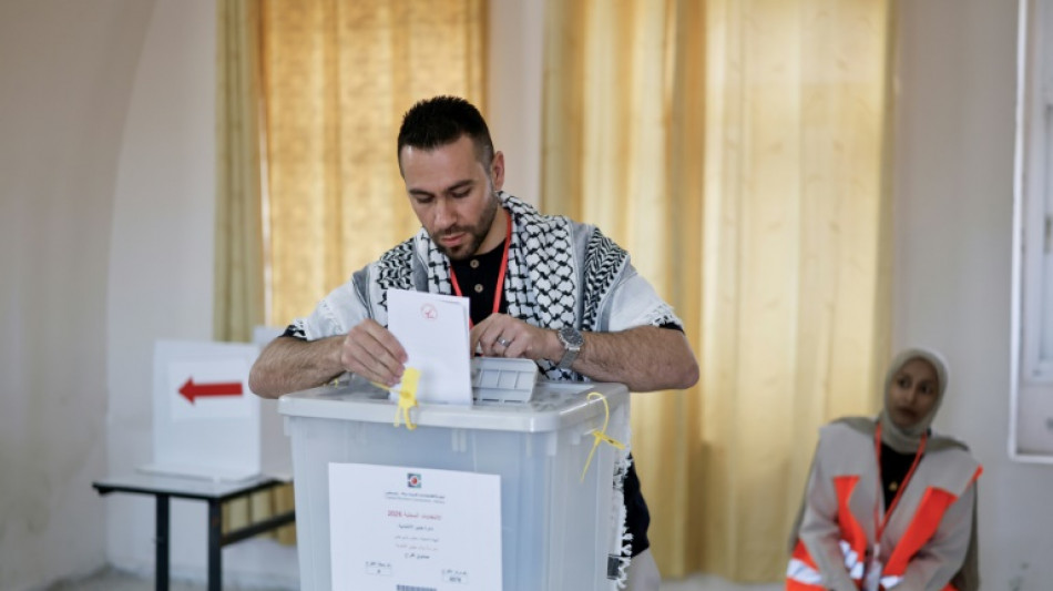 Des Palestiniens votent pour les municipales, premier scrutin depuis la guerre &agrave; Gaza