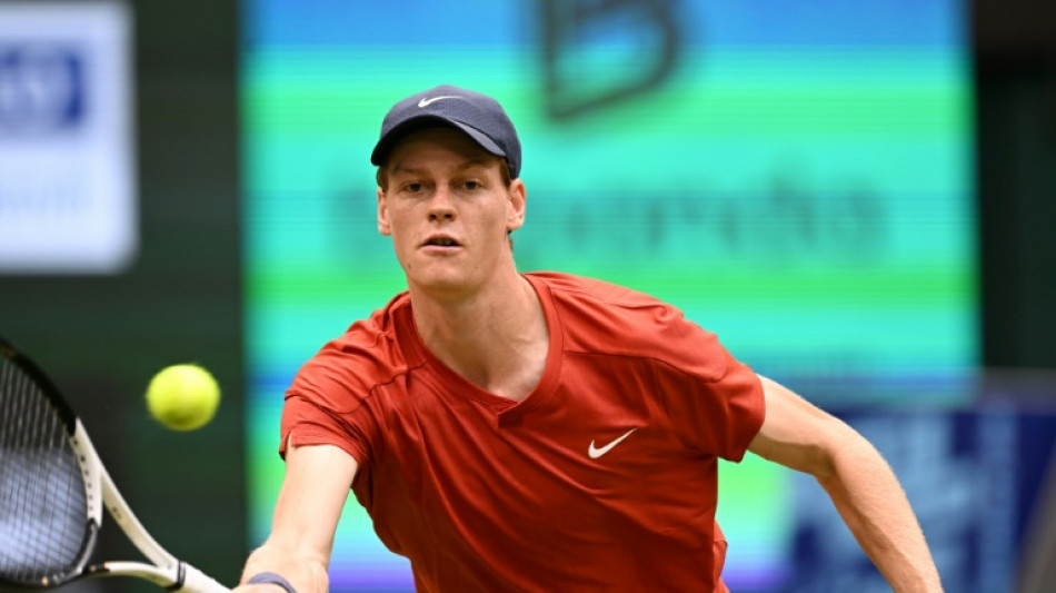 Tennis: Sinner gagne son premier titre sur gazon &agrave; Halle