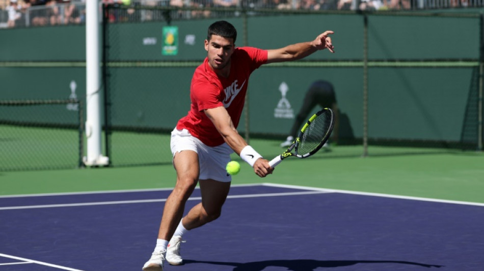 Indian Wells: Alcaraz dompte Halys, Keys d&eacute;roule pour son entr&eacute;e en lice