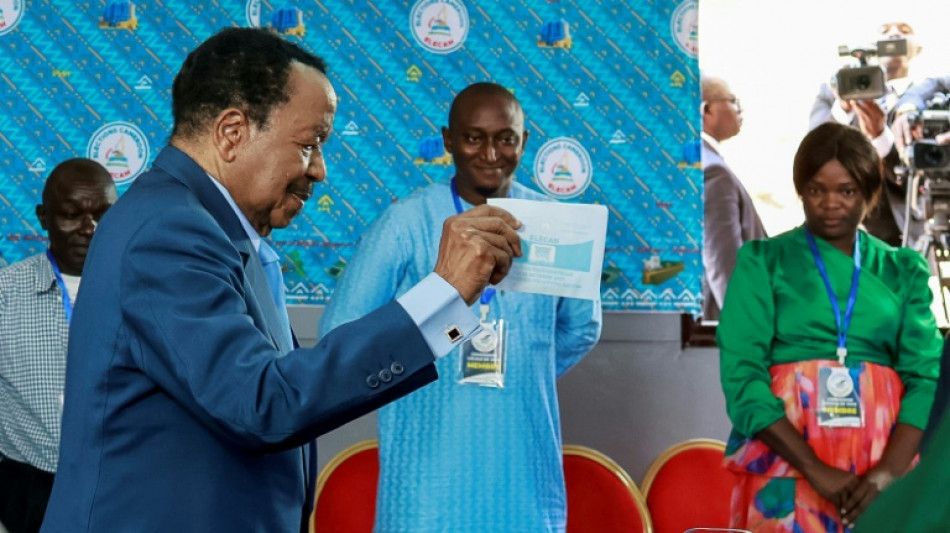 Cameroon's 92-year-old president poised for eighth term