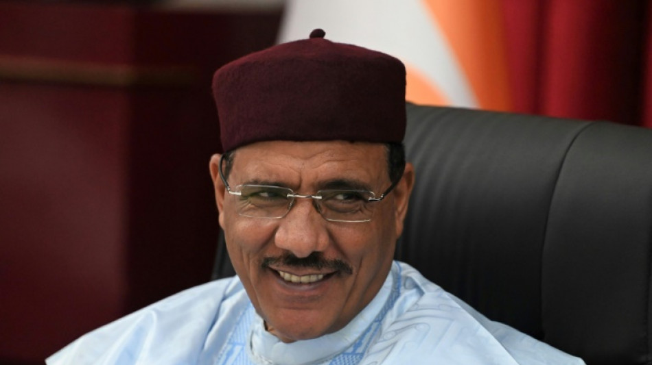 Detained Niger president seen by doctor: entourage