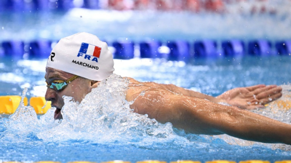 Mondiaux de natation: L&eacute;on Marchand sacr&eacute; champion du monde du 200m papillon