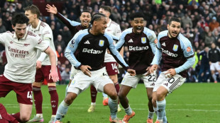 Arsenal rocked by Aston Villa, Man City cut gap to two points 