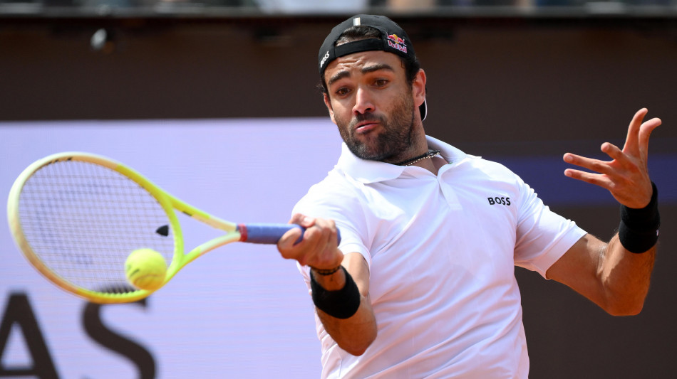 Internazionali: Berrettini subito fuori, ko al 1/0 turno con Popyrin