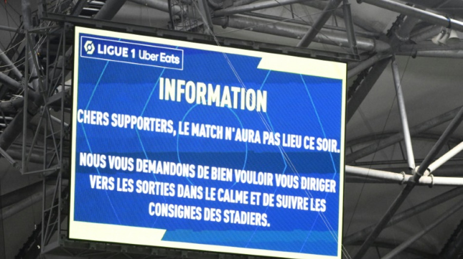 L1: le match Marseille-Lyon annul&eacute; apr&egrave;s l'attaque du bus lyonnais et la blessure de son entra&icirc;neur