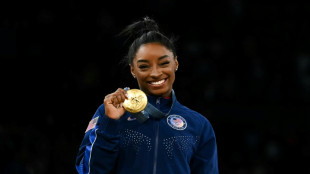 Gym: Simone Biles remporte une troisi&egrave;me m&eacute;daille d'or &agrave; Paris, au saut