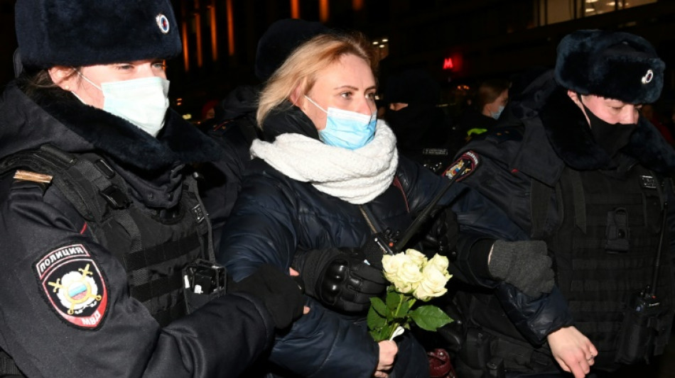 "Non &agrave; la guerre!" Des milliers de personnes manifestent en Russie