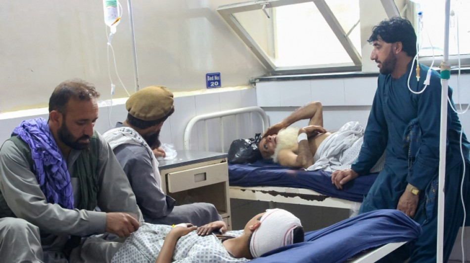 Plus de 600 morts et 1.500 bless&eacute;s dans un s&eacute;isme en Afghanistan