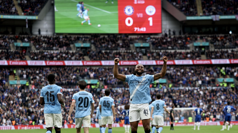 Chelsea battuto 1-0, il Manchester City vince la FA Cup