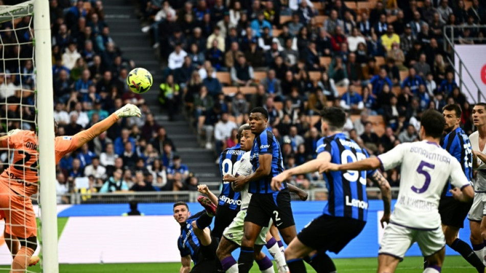 Inter suffer Fiorentina defeat, Juventus boost top-four hopes