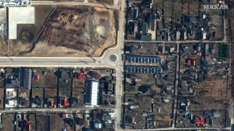 US-Satellitenbilder best&auml;tigen Leichen in Butscha vor russischem Abzug
