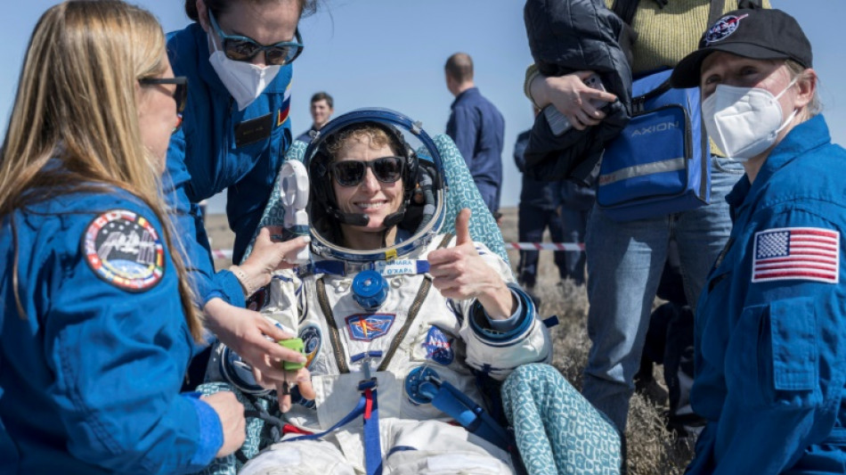 Drei Raumfahrer sicher von der ISS zur&uuml;ckgekehrt