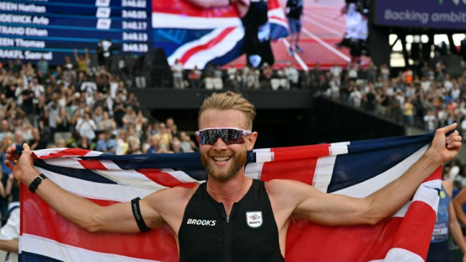 Britain's Kerr sets new world record in men's mile
