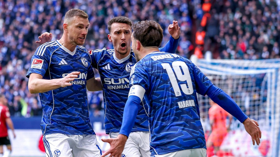 Erst Tor, dann Rot: Schalker Schock nach Dzeko-Platzverweis