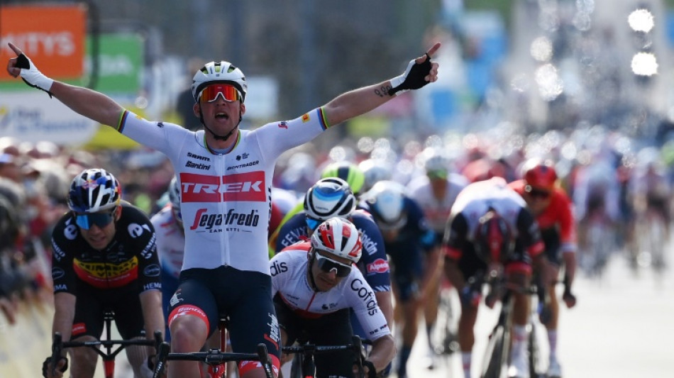 Paris-Nice: Mads Pedersen s'adjuge au sprint la 3e &eacute;tape 