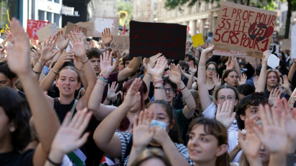 'Afraid for my future': Tens of thousands demand better education in France