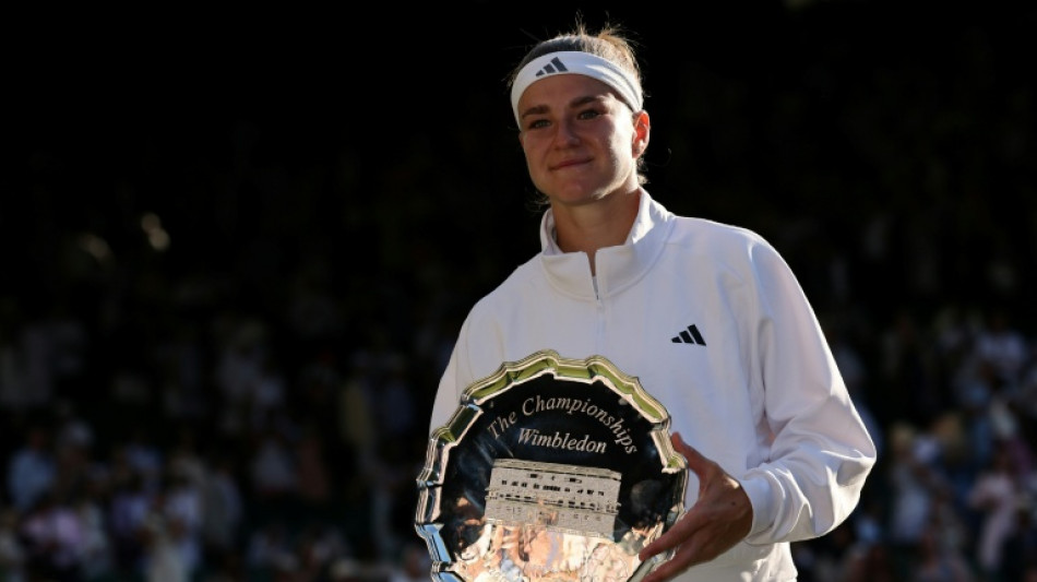 Wimbledon finalist Muchova out for 'a few weeks'