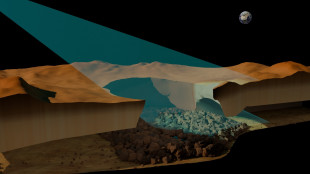 Vista su Venere una cavit&agrave; di origine vulcanica