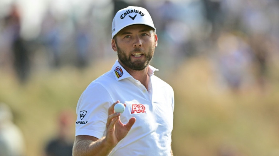 Burns rides new dad bounce to brink of British Open breakthrough