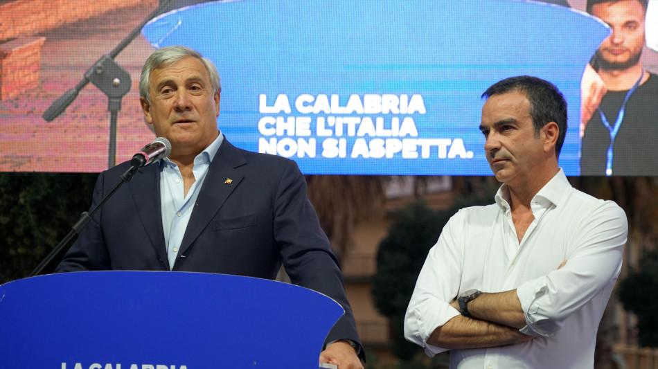 Tajani, successo di Occhiuto e Forza Italia