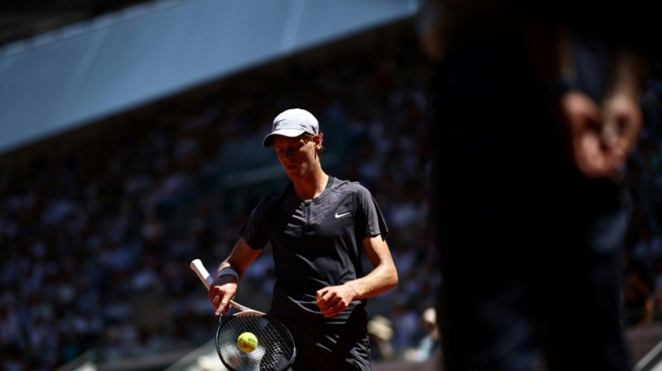 Roland-Garros: Sinner tombe &agrave; son tour, d&eacute;j&agrave; fini pour les Bleus
