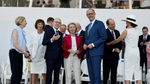 Merz bei gro&szlig;er Milit&auml;rparade zum Nationalfeiertag in Paris