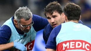 XV de France: Dupont souffre d'une fracture au niveau de la m&acirc;choire mais reste dans le groupe (f&eacute;d&eacute;ration)