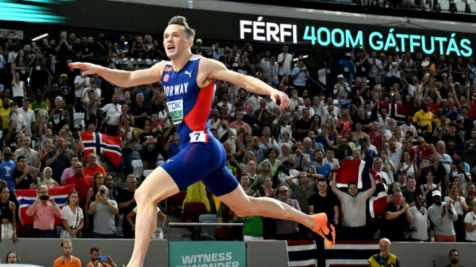 Mondiaux d'athl&eacute;tisme: Warholm reprend sa marche en avant