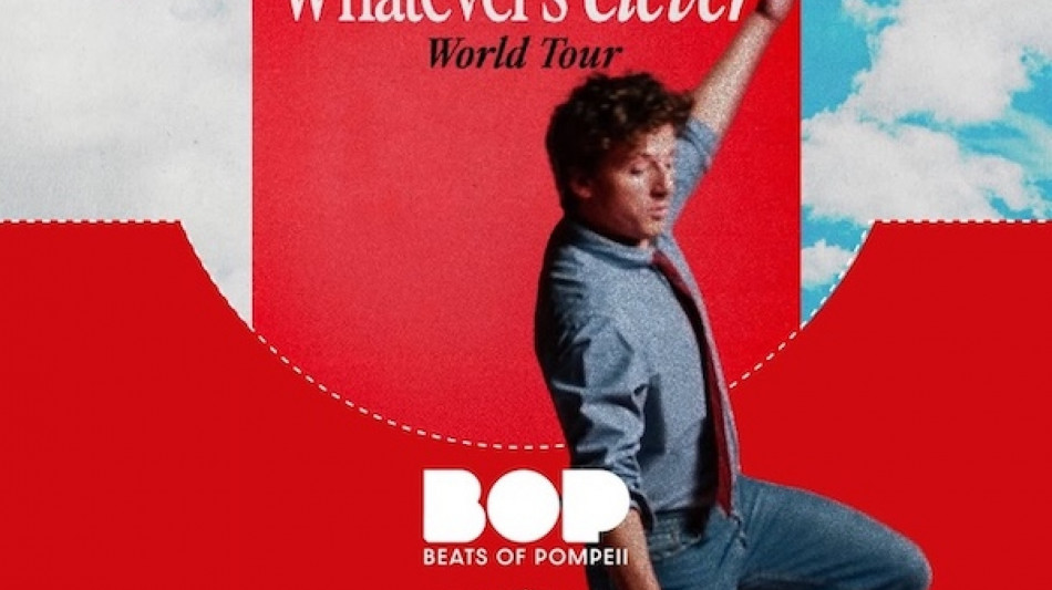 Charlie Puth in concerto a luglio al festival 'Beats of Pompei'