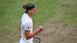 Zverev wins all-German duel with Hanfmann to reach Halle quarters