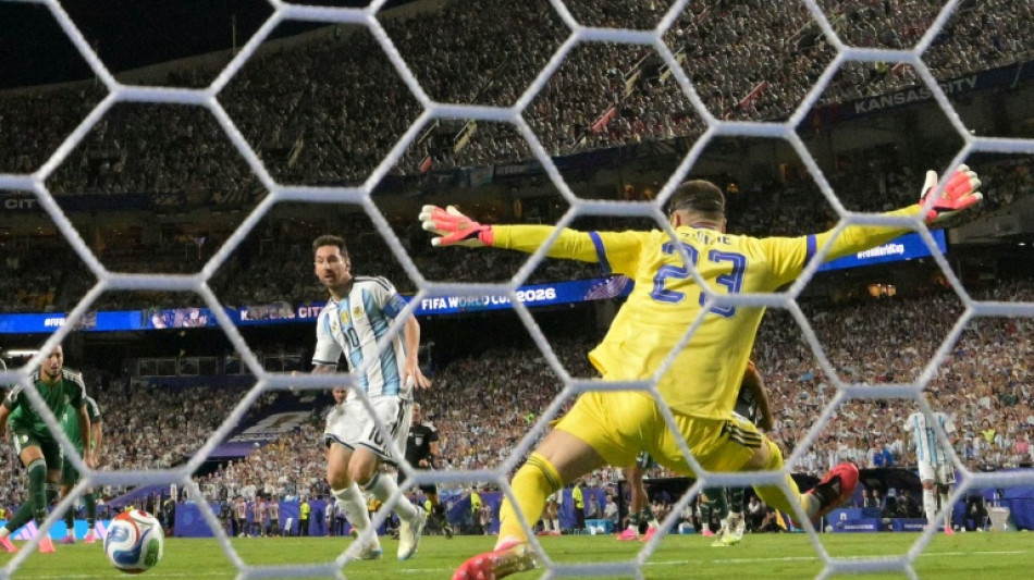 Magical Messi equals World Cup goals record as Argentina win