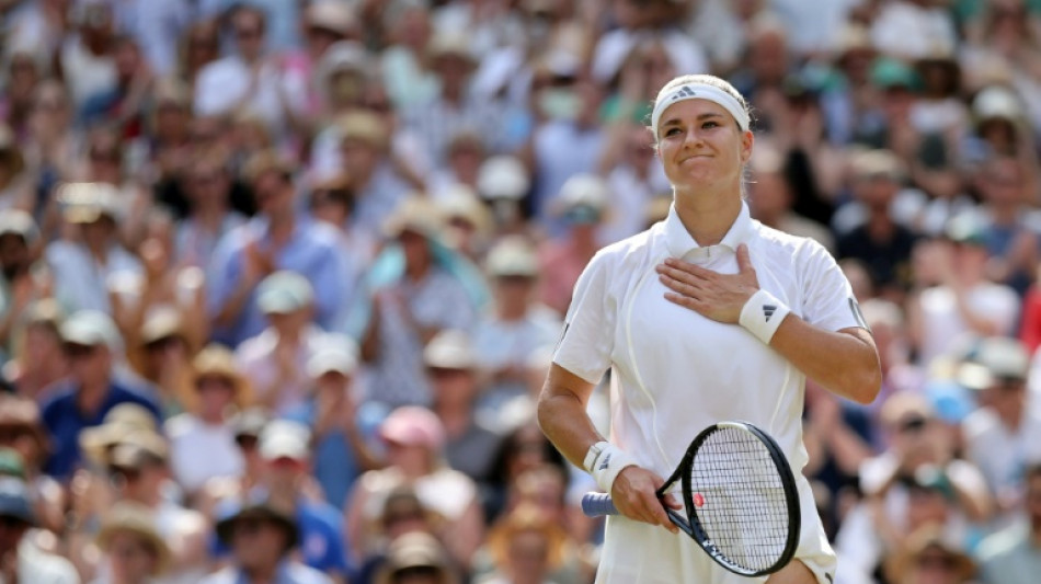 Finally healthy, music lover Muchova eyes Wimbledon glory