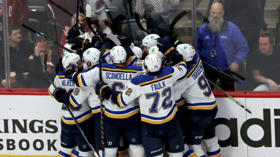 NHL: Sturms Colorado l&auml;sst ersten Matchball liegen