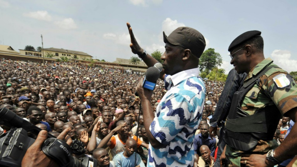 Charles Bl&eacute; Goud&eacute;, ancien "g&eacute;n&eacute;ral de la rue" et ex-disciple de Gbagbo 