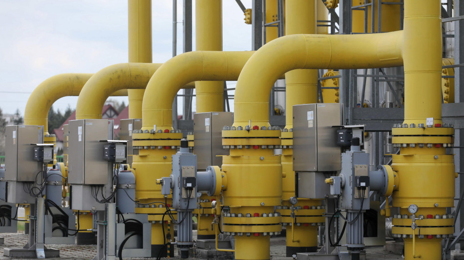 Il gas conclude debole (-3%) a 40,6 euro al Megawattora