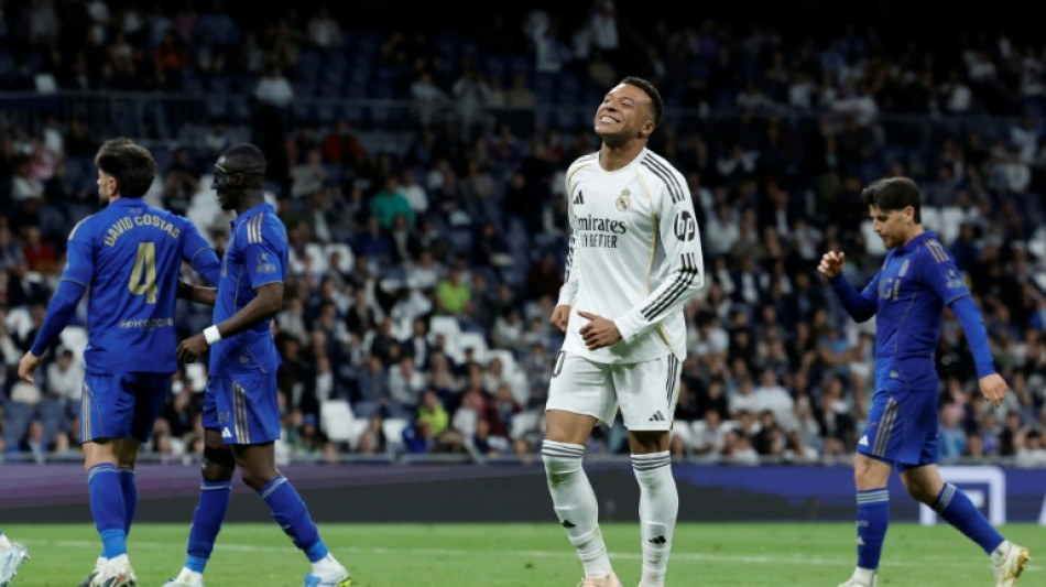 Espagne: le Real Madrid s'impose contre Oviedo, Mbapp&eacute; conspu&eacute;