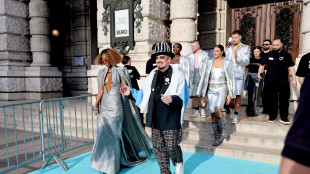 Senhit con Boy George sul carpet dell'Eurovision a Vienna, 'un'esperienza magnifica'