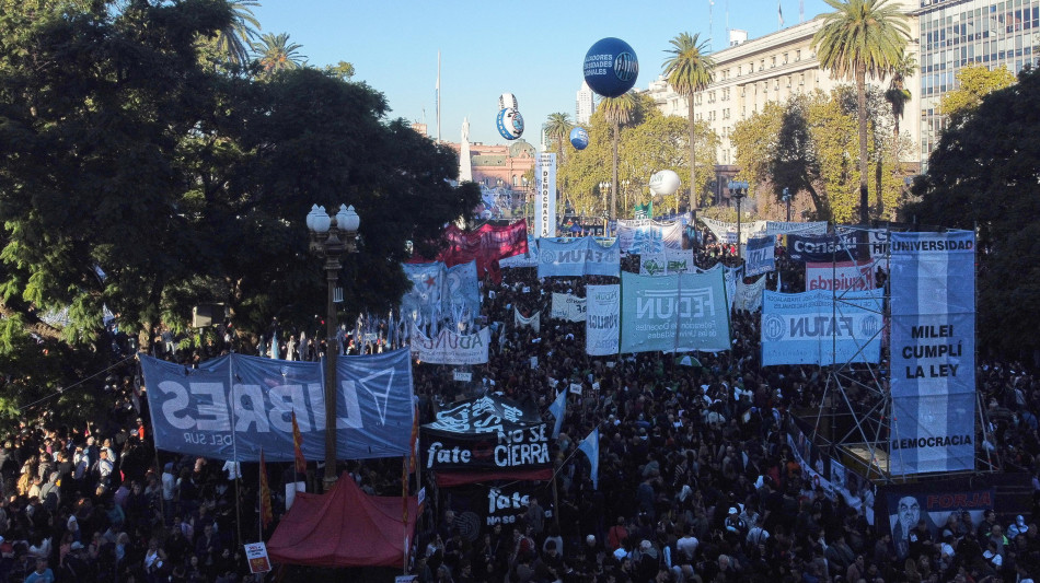 Corte Suprema argentina obbliga Milei a rispettare legge su finanziamento universit&agrave;