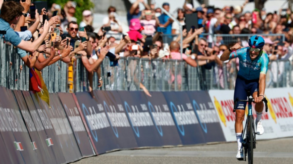 Italy's Bettiol claims Giro 13th stage, Eulalio holds lead