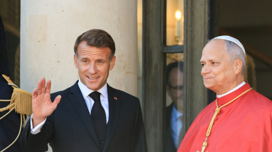 Papst Leo XIV. warnt in Frankreich vor "Wettr&uuml;sten"