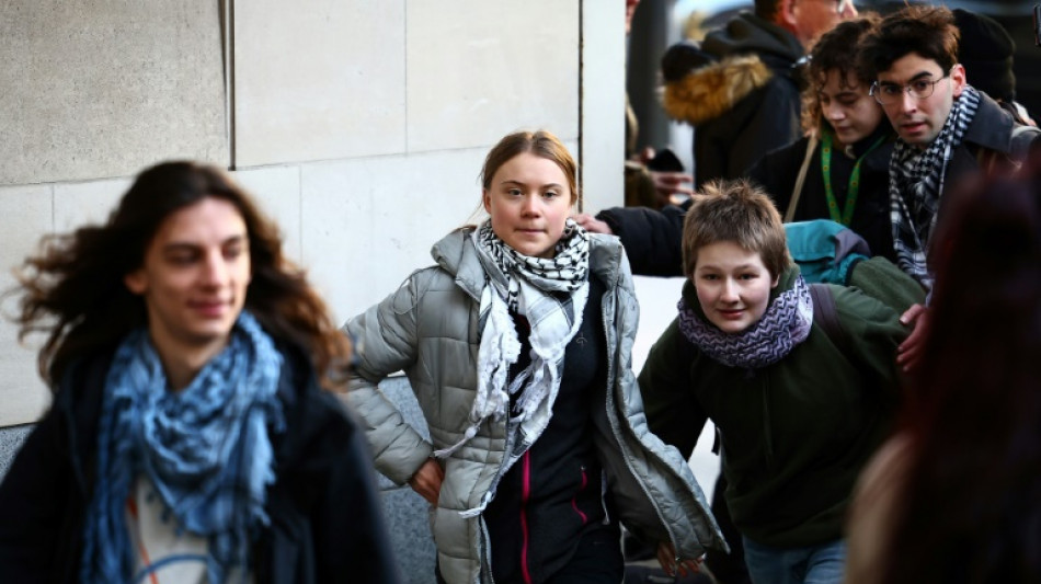 La militante ecologista Greta Thunberg comparece en Londres por alterar el orden p&uacute;blico