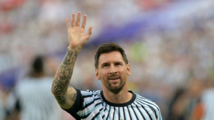 Argentina's Messi plays in record sixth World Cup