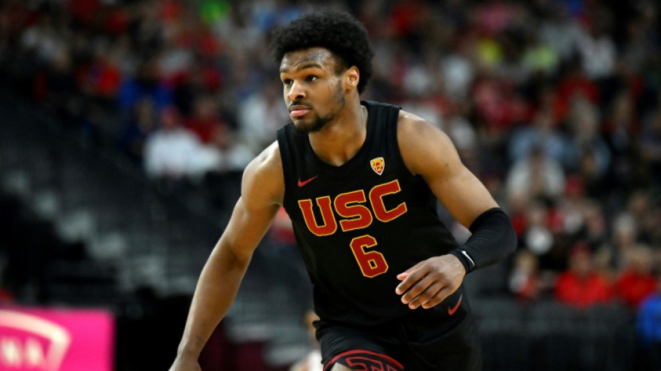 NBA: Le fils de LeBron James, Bronny, candidat &agrave; la prochaine draft