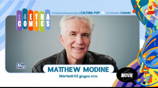 La star americana Matthew Modine ospite d'onore a Etna Comics
