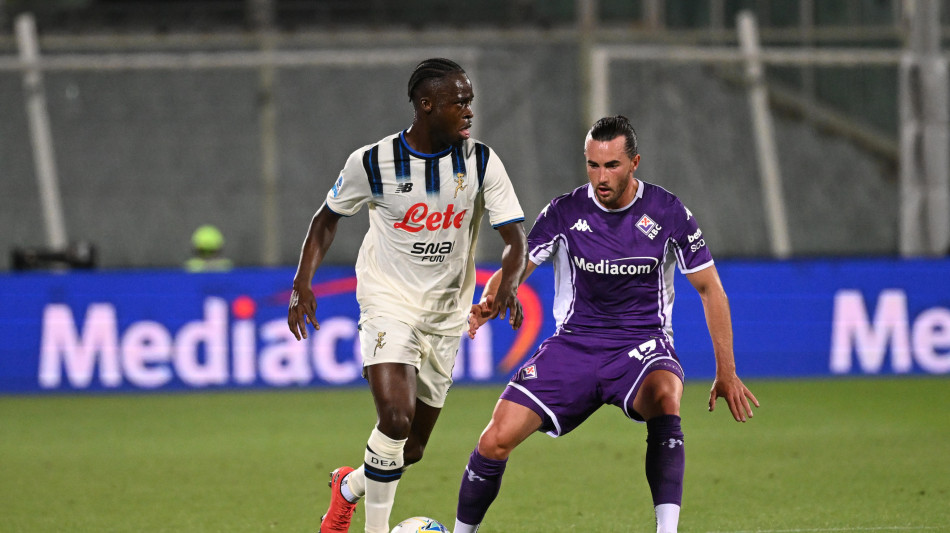 Serie A: Fiorentina-Atalanta 1-1