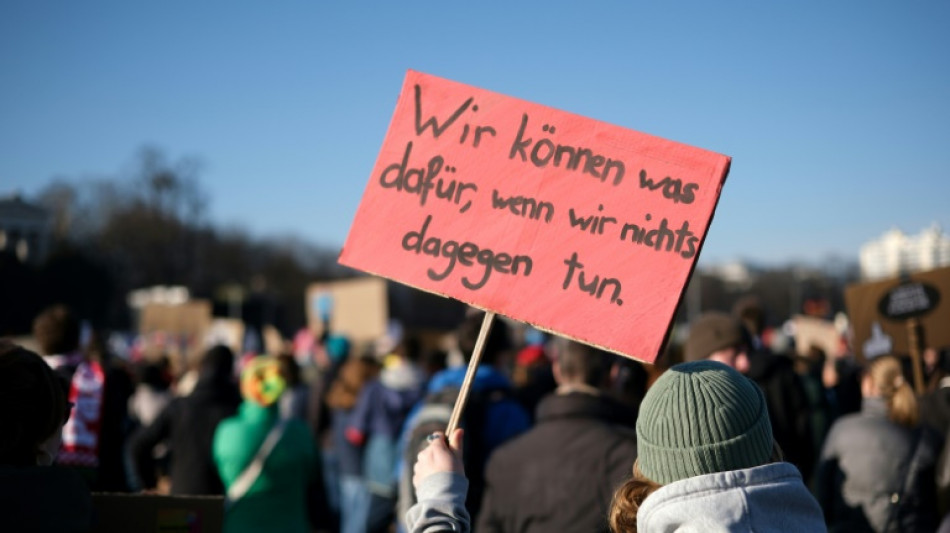 M&aacute;s de 200.000 manifestantes en M&uacute;nich contra la extrema derecha en Alemania